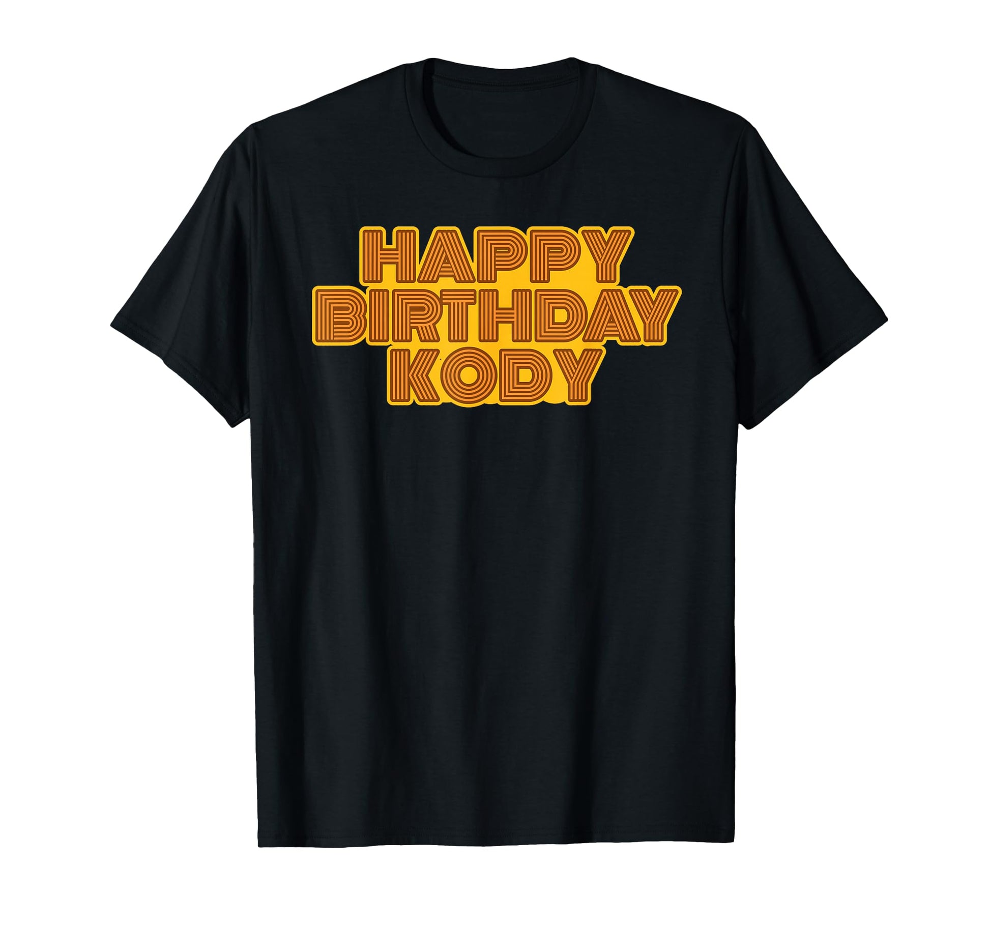 Happy Birthday Kody Personalized Name T-Shirt - Aesthetic Graphic Unisex - T-Shirt, Sweatshirt, Hoodie