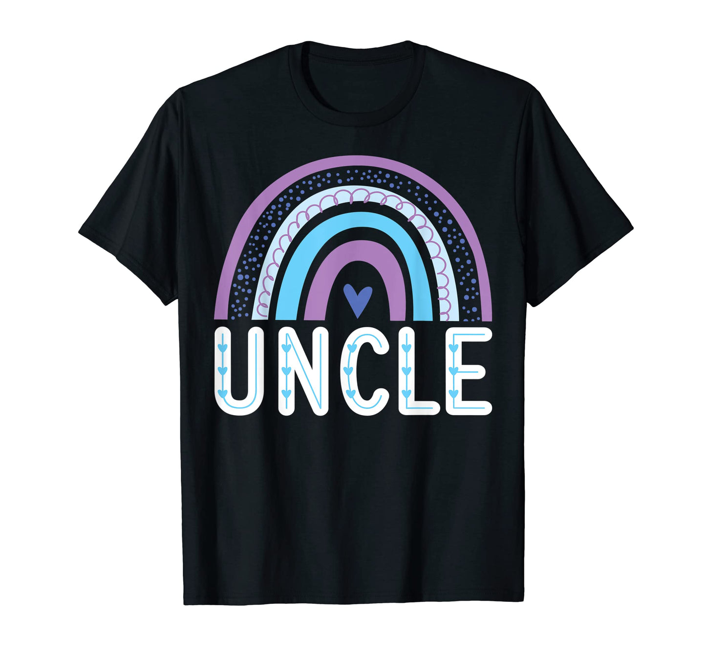 Boho Rainbow Border Summer Boho Colors Art T-Shirt - Unique Graphic Unisex - T-Shirt, Sweatshirt, Hoodie