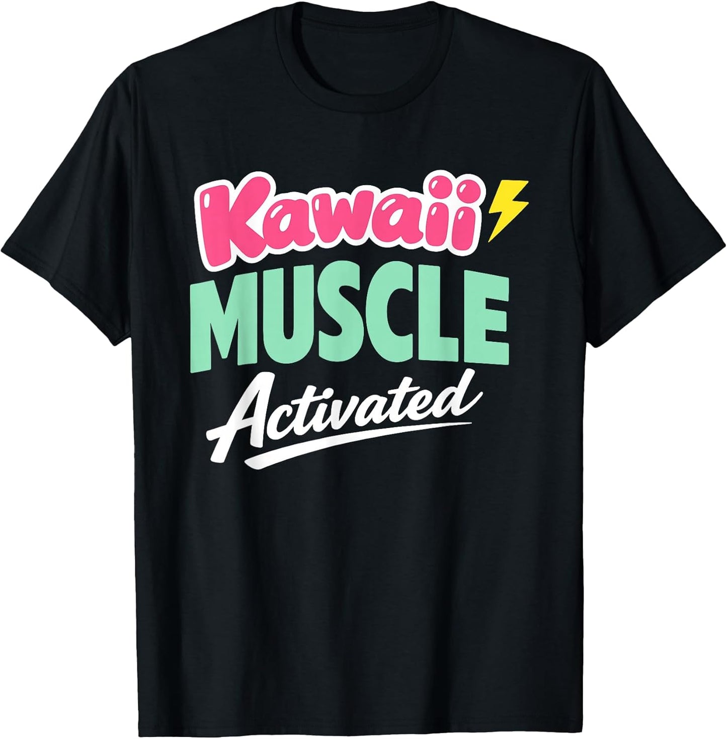Otaku Fitness Anime Strong Girl Gym Power - Adult & Kids T-Shirts, Sweatshirts & Hoodies apparel design preview 1