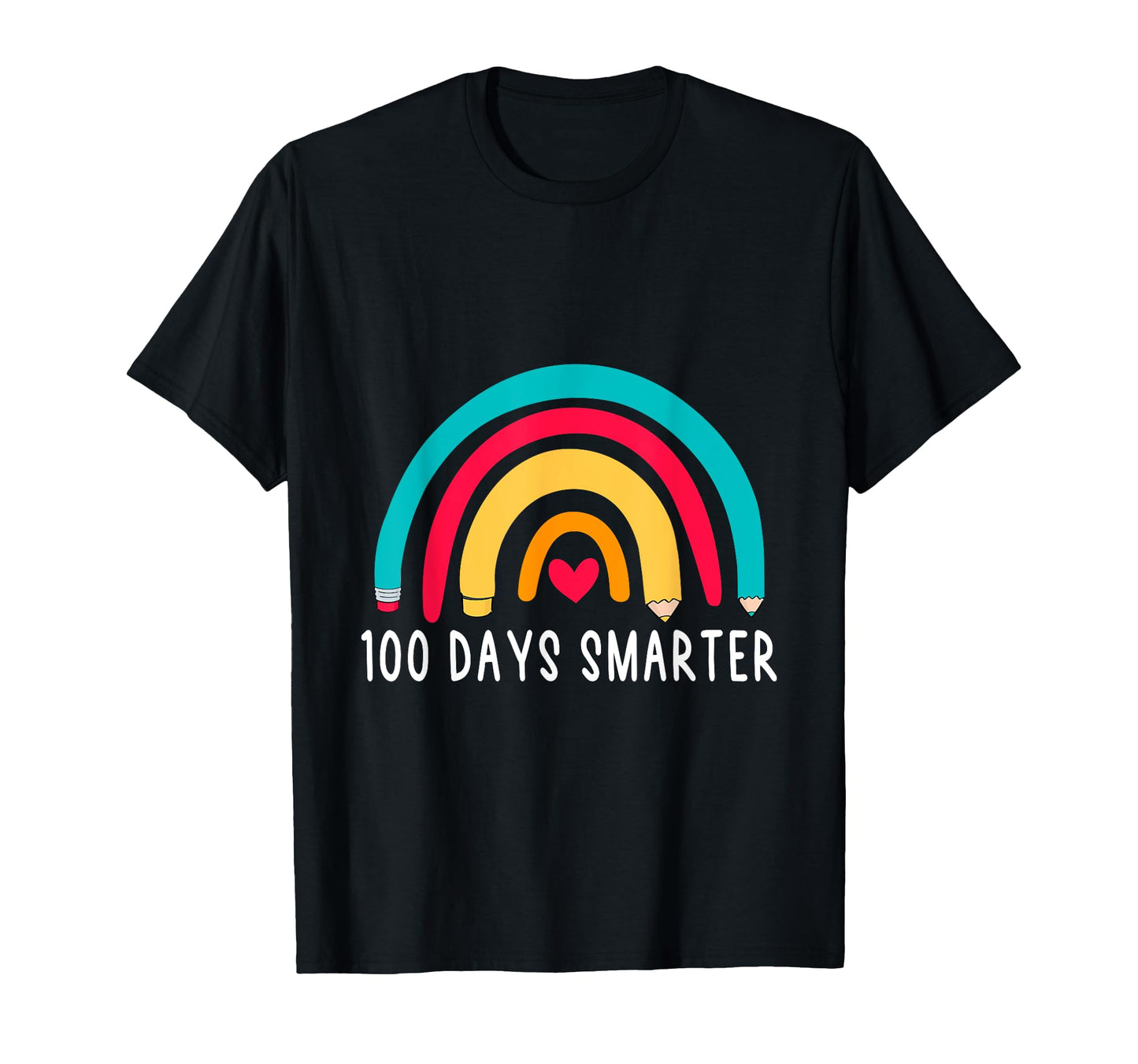 100 Days School Rainbow 100Th Day T-Shirt - Aesthetic Graphic Men Women - T-Shirt, Sweatshirt, Hoodie