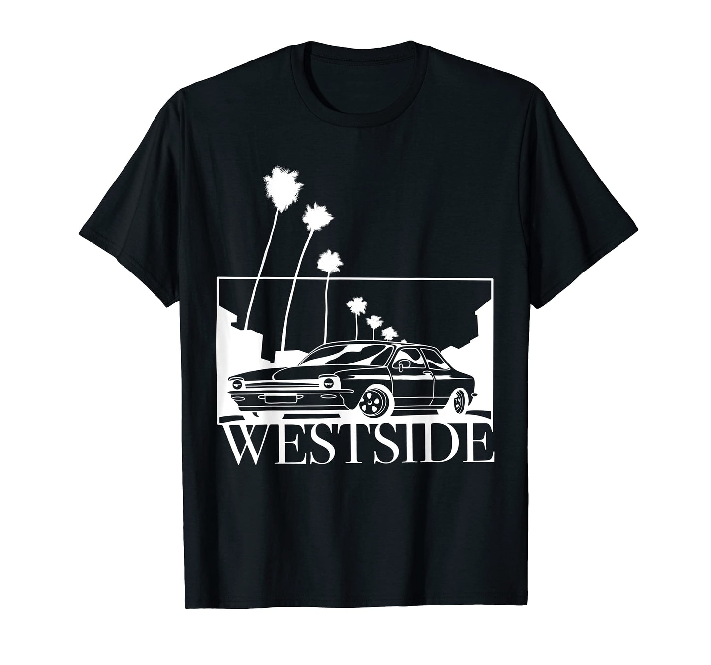 Westside West Coast Palm Trees T-Shirt - Casual Everyday Wear for Adults - T-Shirt, Sweatshirt, Hoodie