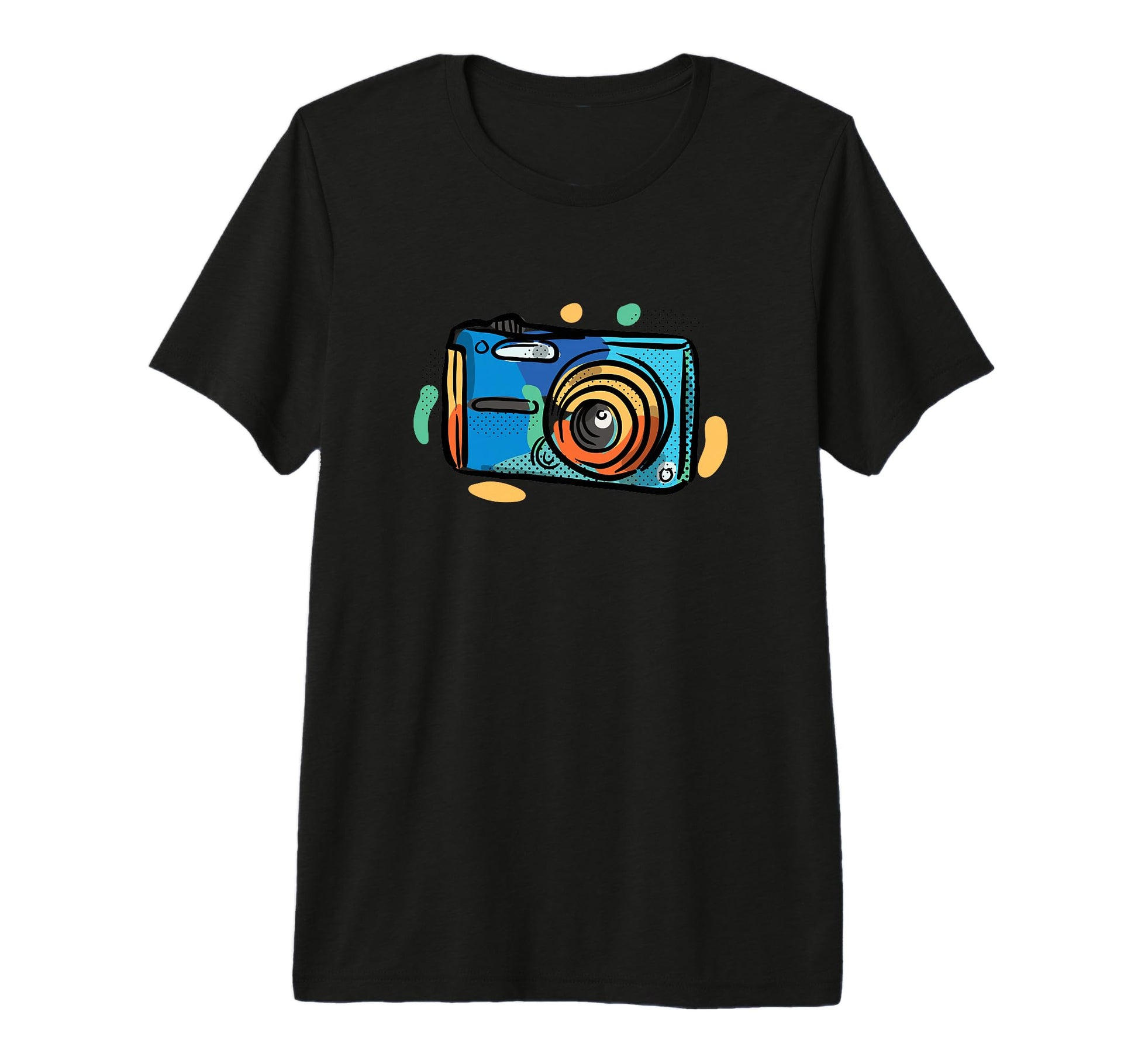 Photography Lovers Camera T-Shirt - Novelty Apparel for Adults - T-Shirt, Sweatshirt, Hoodie