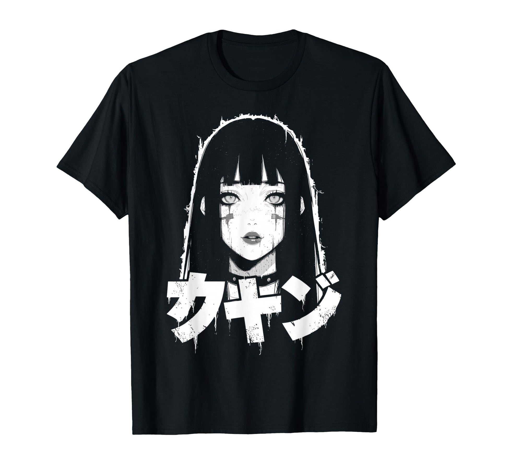 Goth Grunge Demon Anime Waifu Horror Alt T-Shirt - Novelty Apparel Unisex - T-Shirt, Sweatshirt, Hoodie