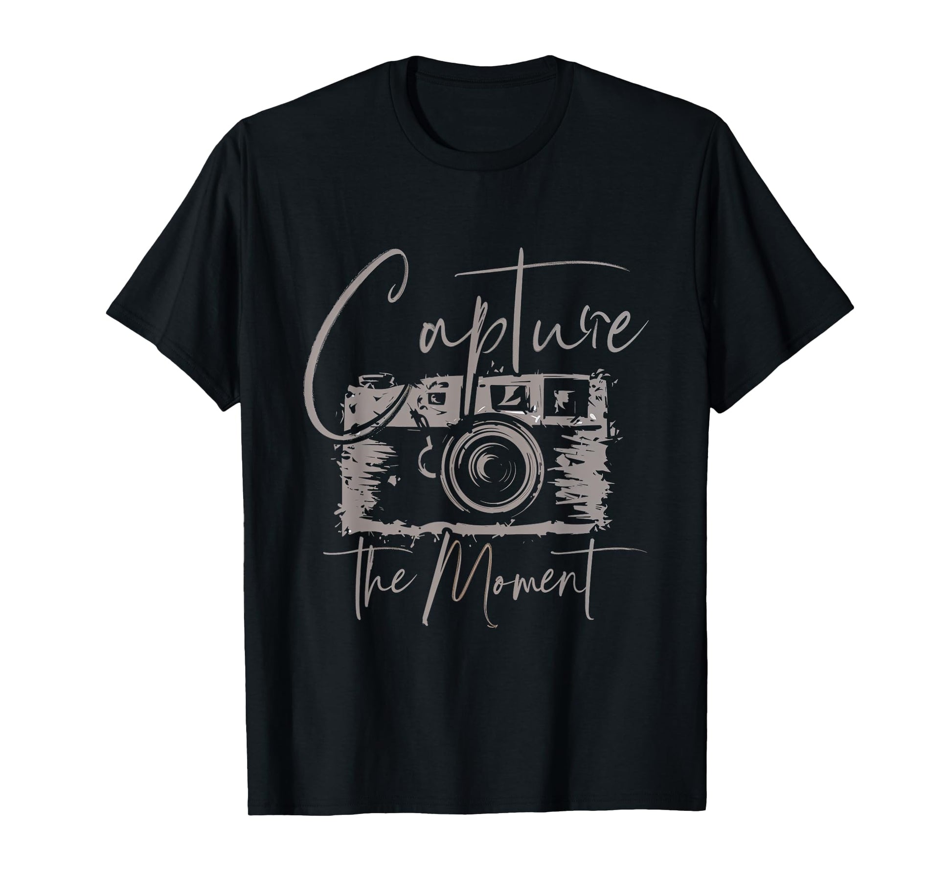 Capture Moment Photography Camera Lens T-Shirt - Streetwear Style Men Women - T-Shirt, Sweatshirt, Hoodie