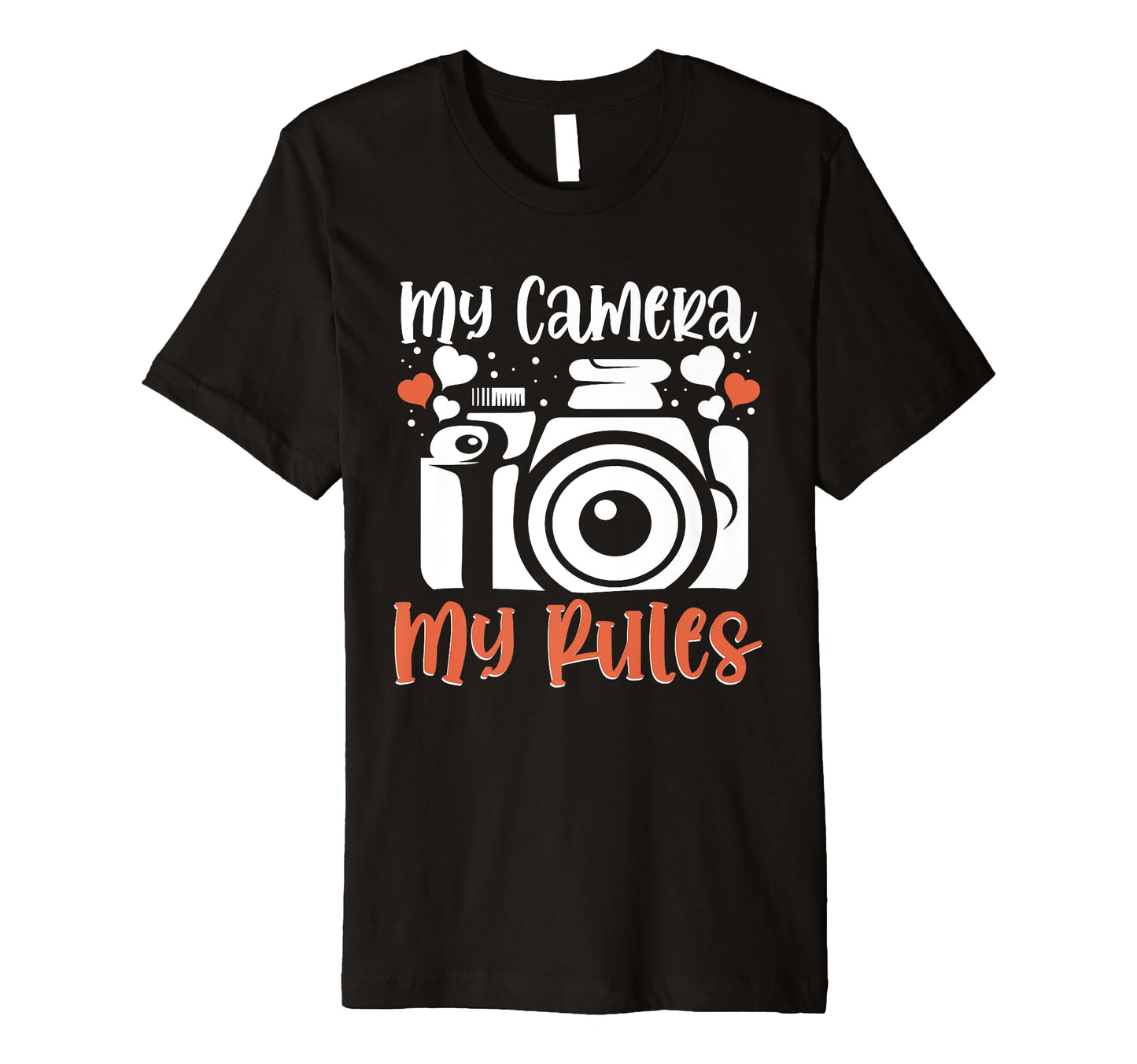 Photo Camera Photographer Flash T-Shirt - Casual Everyday Wear Unisex - T-Shirt, Sweatshirt, Hoodie