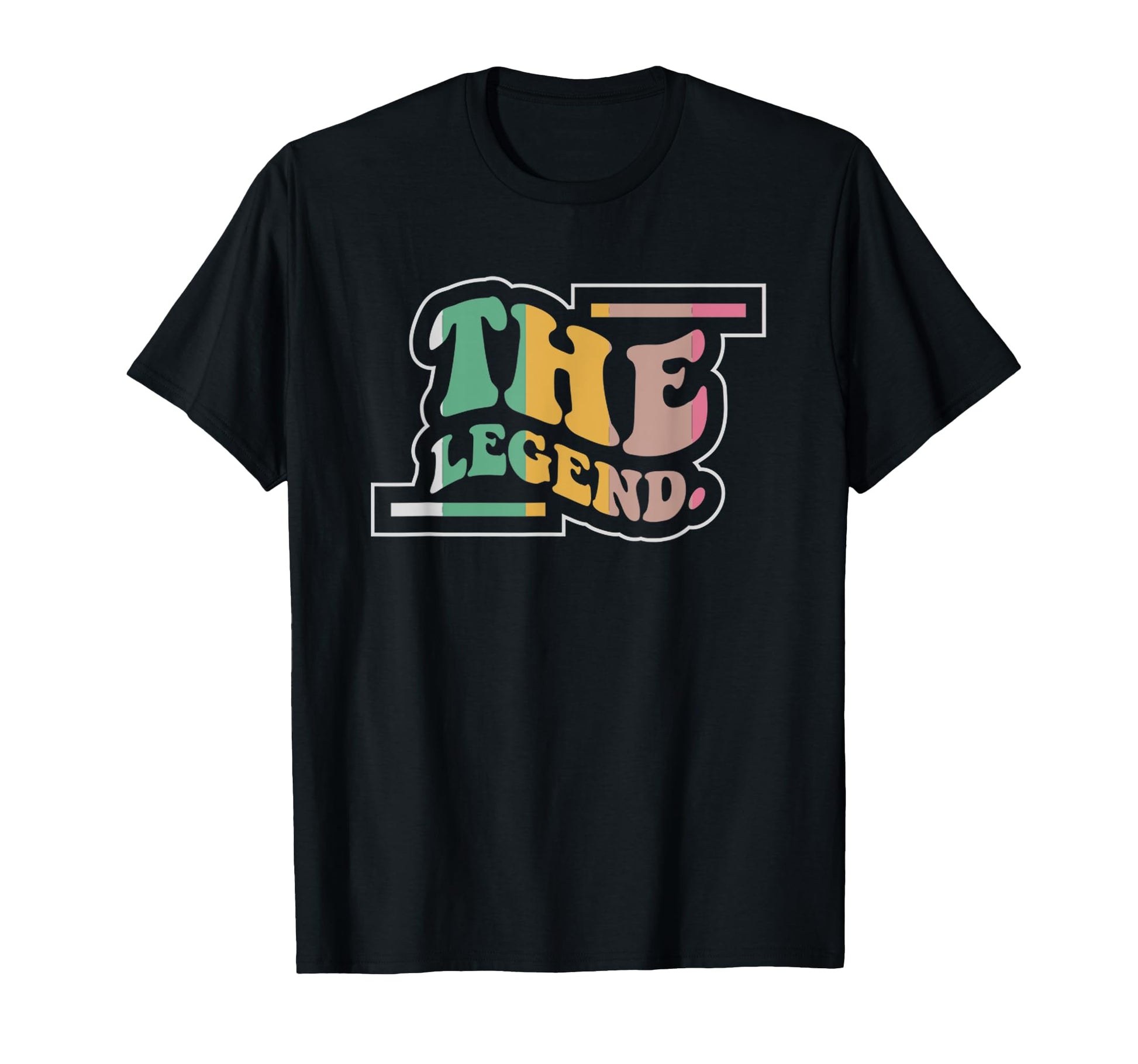Legend Vibe Colorful Typography T-Shirt - Unique Graphic for Adults - T-Shirt, Sweatshirt, Hoodie