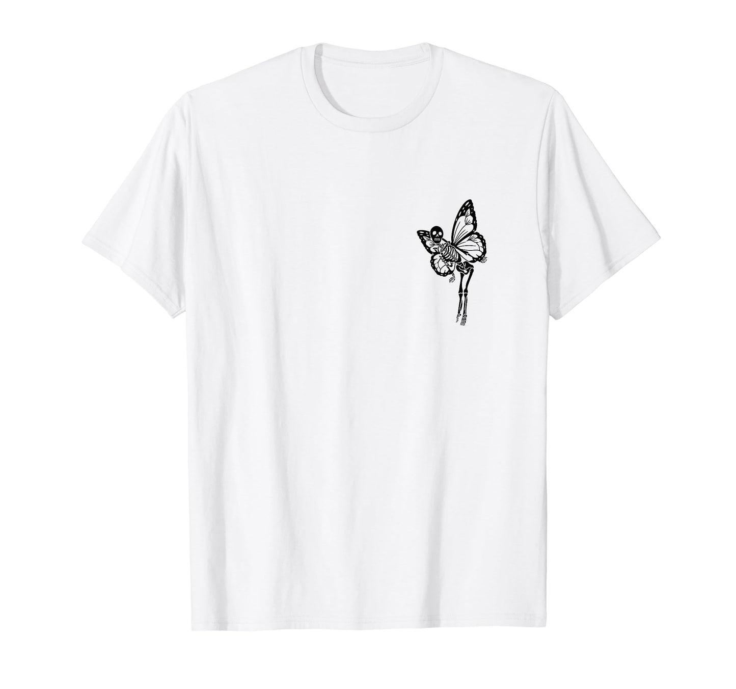 Y2K Skeleton Fairy Grunge T-Shirt - Fun Novelty Design Men Women - T-Shirt, Sweatshirt, Hoodie