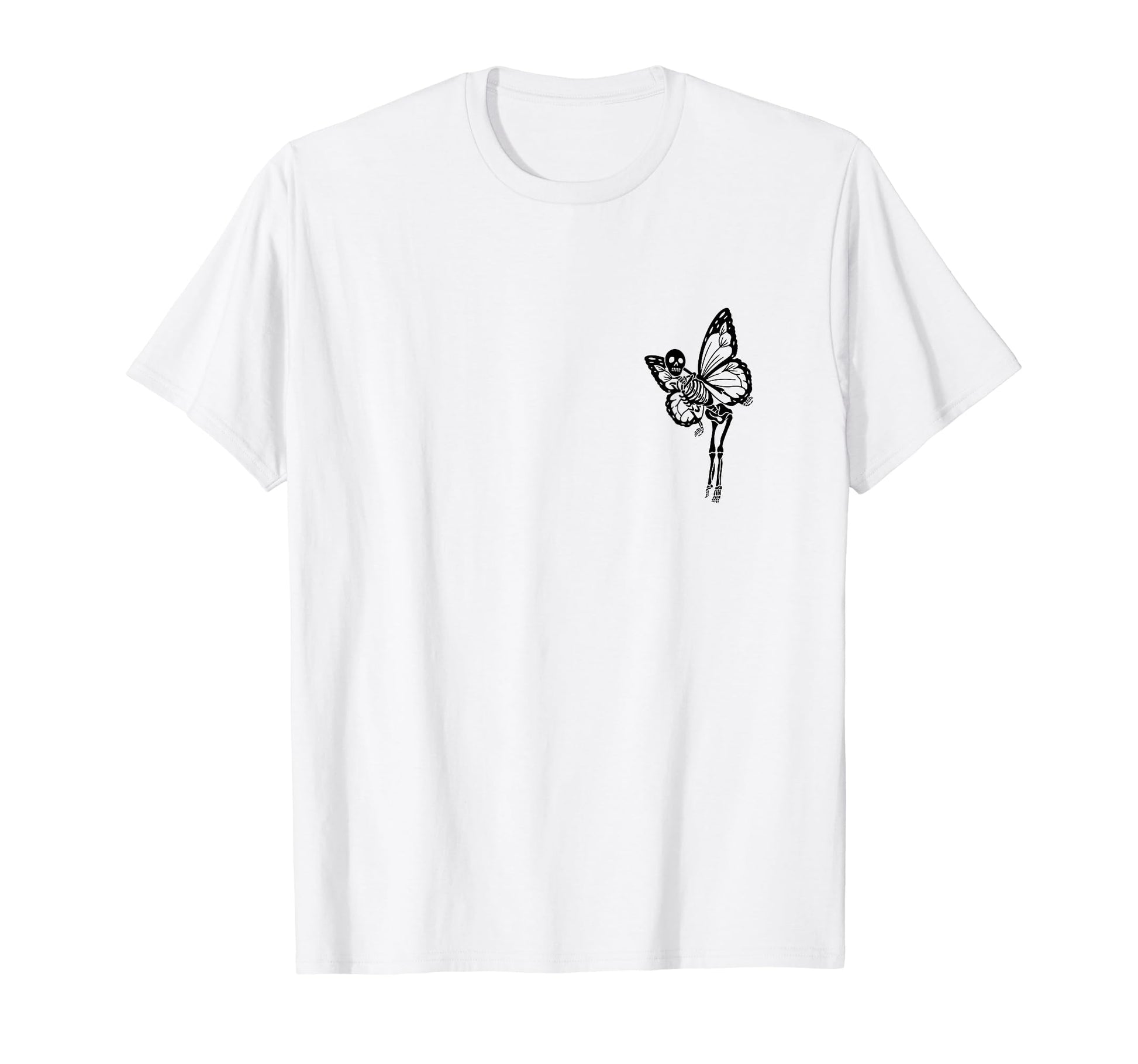 Y2K Skeleton Fairy Grunge T-Shirt - Fun Novelty Design Men Women - T-Shirt, Sweatshirt, Hoodie