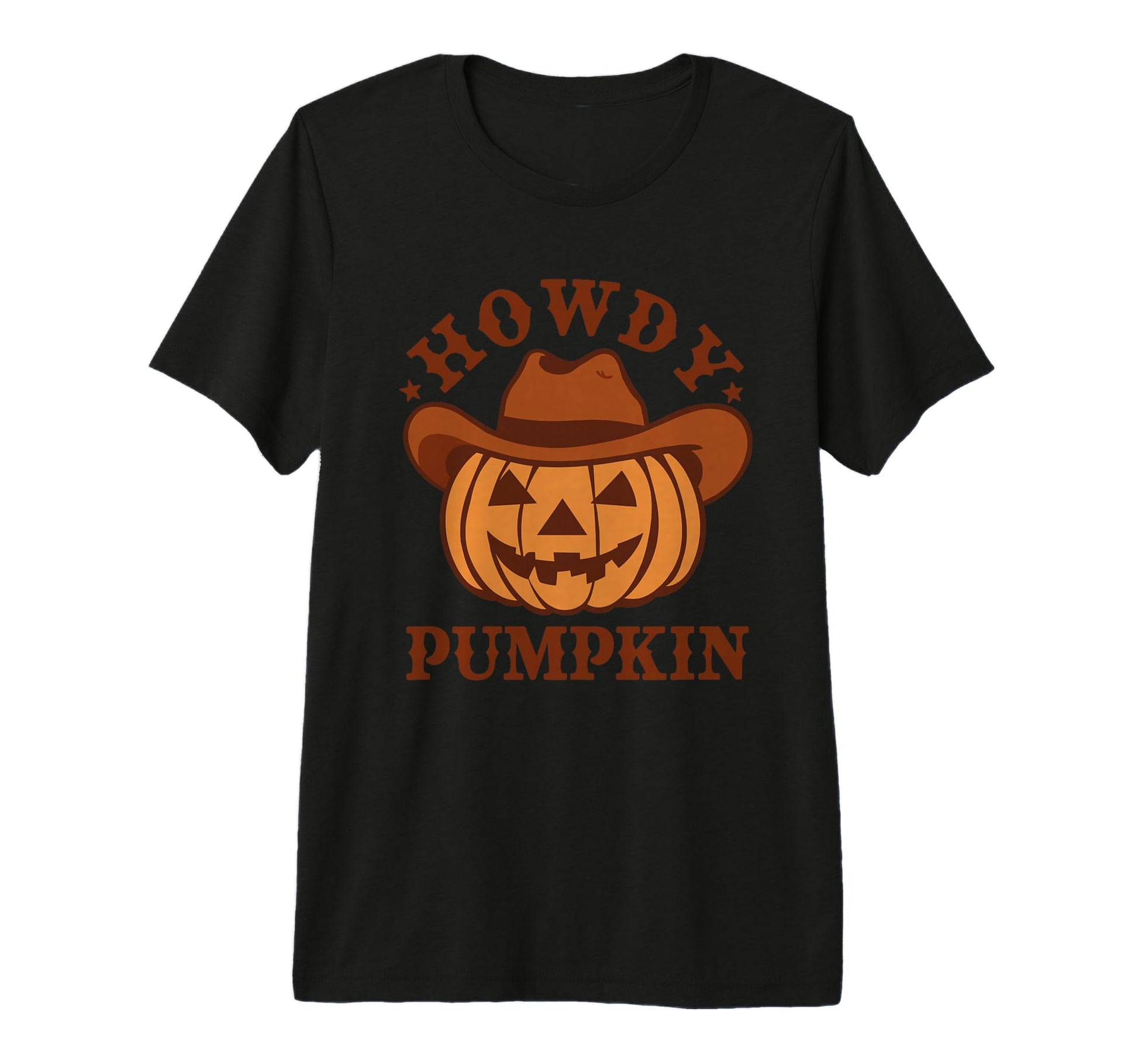 Howdy Pumpkin Autumn Western T-Shirt - Streetwear Style Men Women - T-Shirt, Sweatshirt, Hoodie