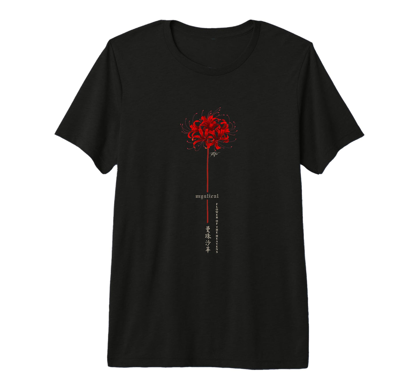 Higanbana Or Spider Lily Tokyo Japan T-Shirt - Aesthetic Graphic Men Women - T-Shirt, Sweatshirt, Hoodie