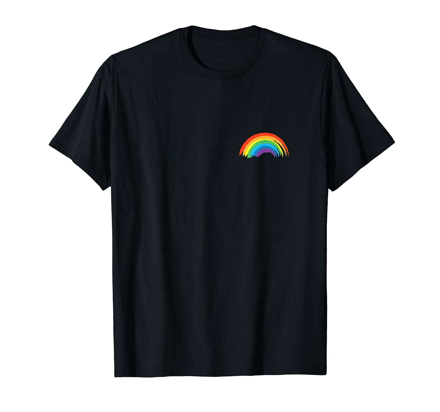 Rainbow Beautiful Colors T-Shirt - Custom Art Print Men Women - T-Shirt, Sweatshirt, Hoodie