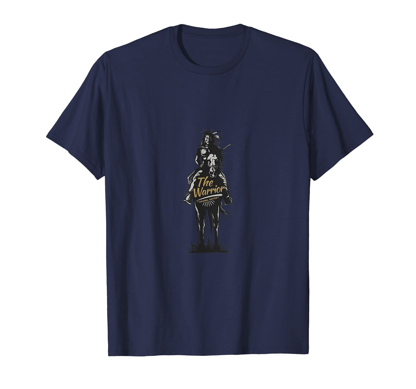 Warrior Unique Wild West Cowboy Horse T-Shirt - Novelty Apparel Men Women - T-Shirt, Sweatshirt, Hoodie