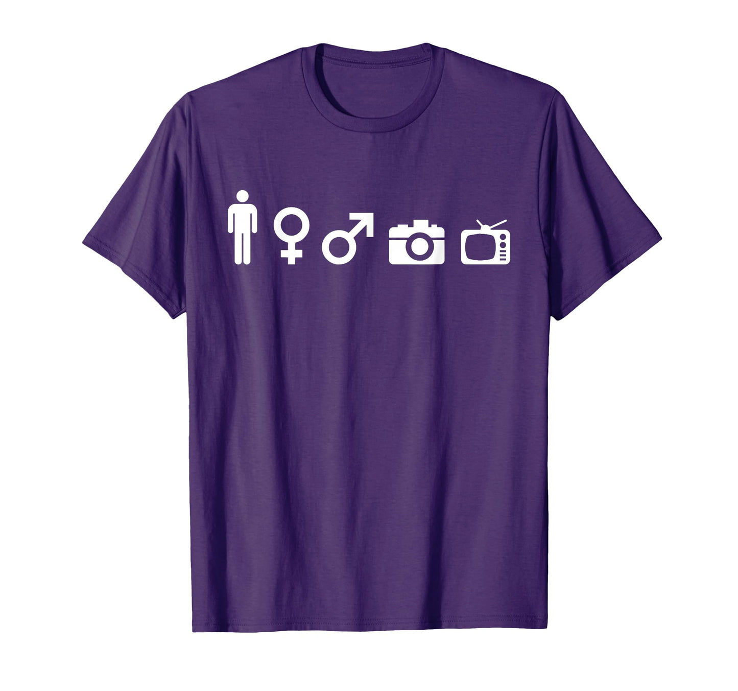 Trump Funny Cognitive Test Person Camera T-Shirt - Custom Art Print Unisex - T-Shirt, Sweatshirt, Hoodie