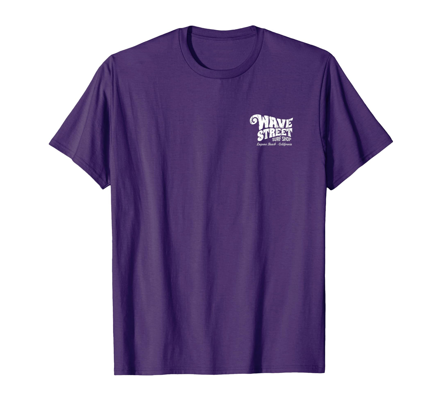 Wave Street Surf Shop White T-Shirt - Unique Graphic for Adults - T-Shirt, Sweatshirt, Hoodie