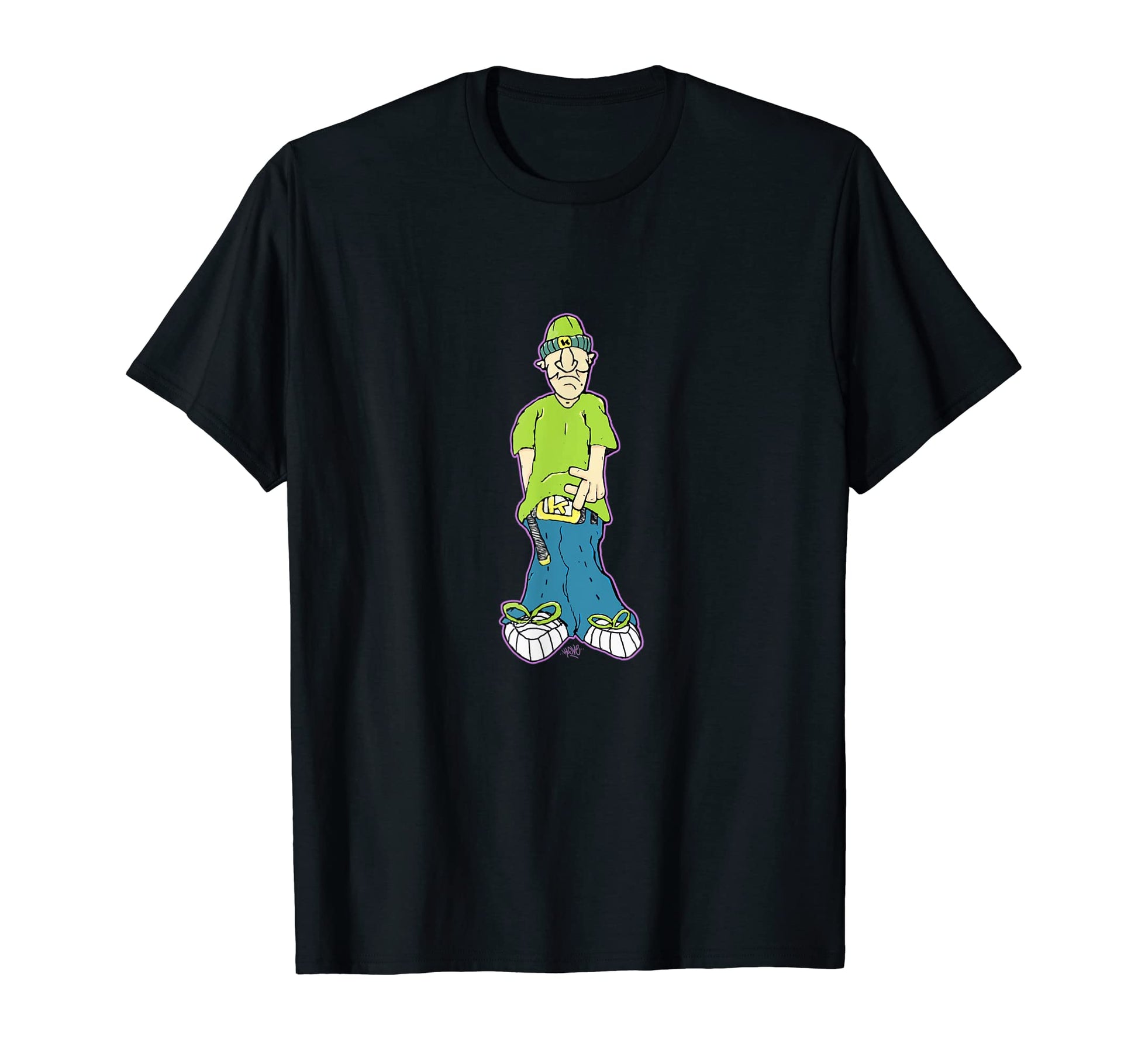 Old School Graffiti Character 90S T-Shirt - Graphic Print Men Women - T-Shirt, Sweatshirt, Hoodie