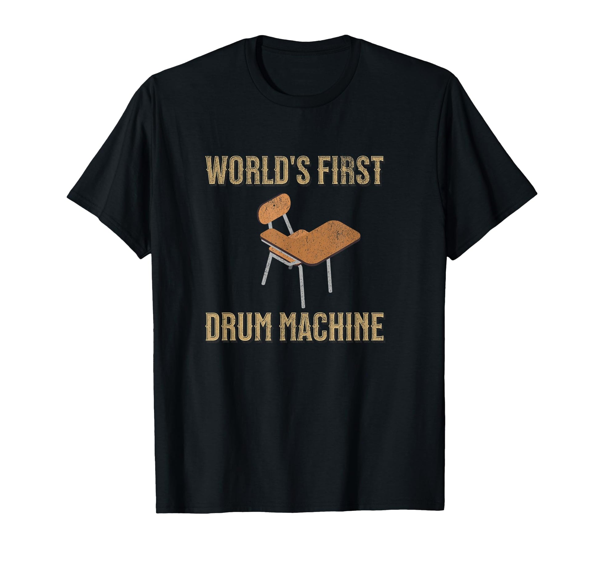 Worlds First Drum Machine Old School T-Shirt - Graphic Print for Adults - T-Shirt, Sweatshirt, Hoodie
