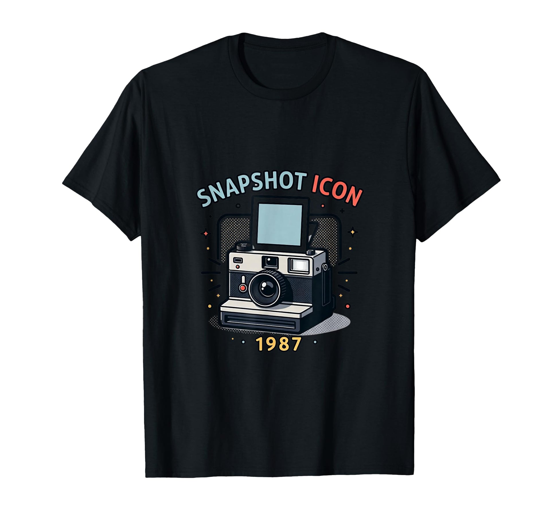 Instant Camera Photographer T-Shirt - Custom Art Print for Adults - T-Shirt, Sweatshirt, Hoodie