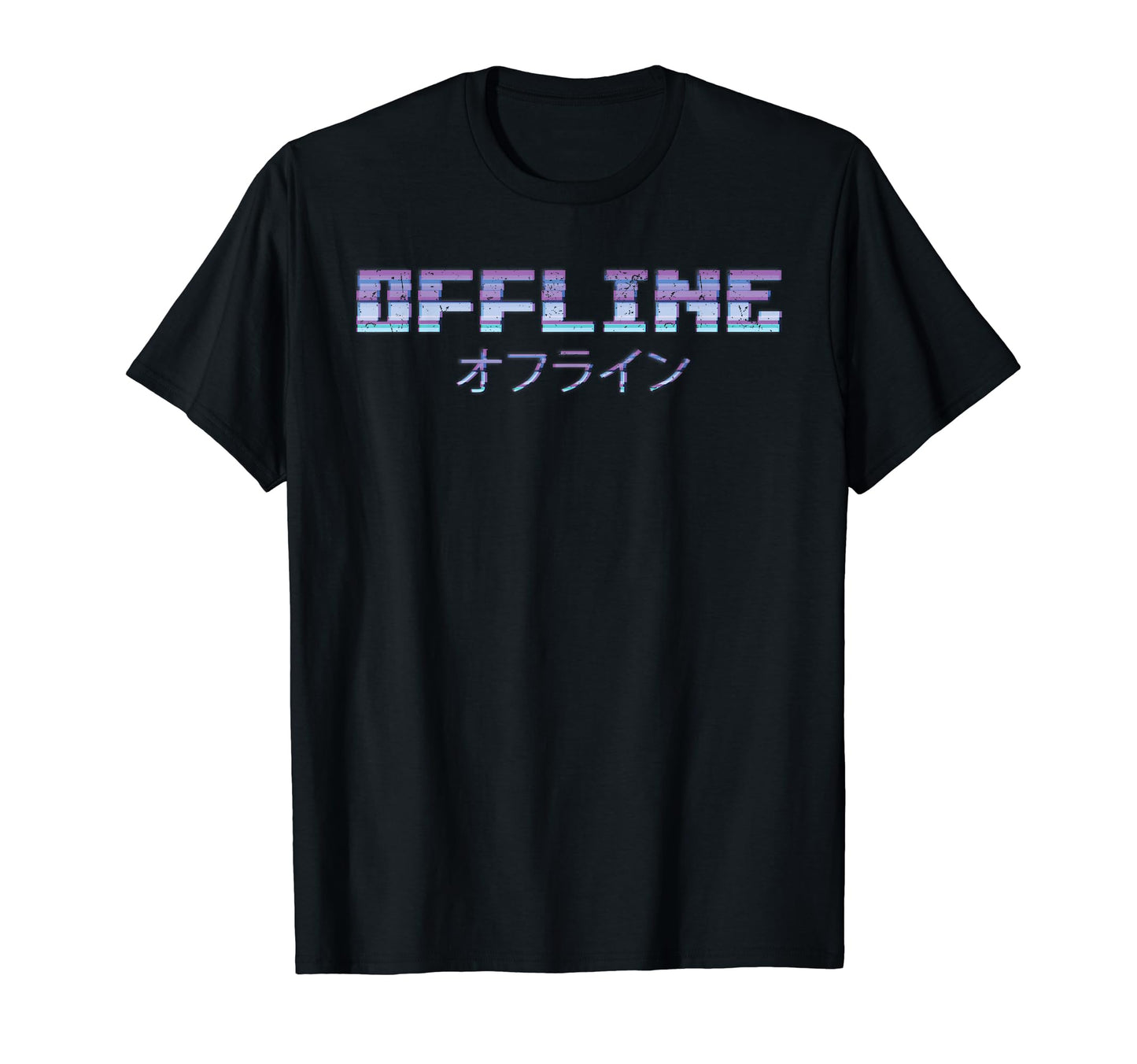Offline Japanese Egirl Eboy Vaporwave T-Shirt - Graphic Print Men Women - T-Shirt, Sweatshirt, Hoodie