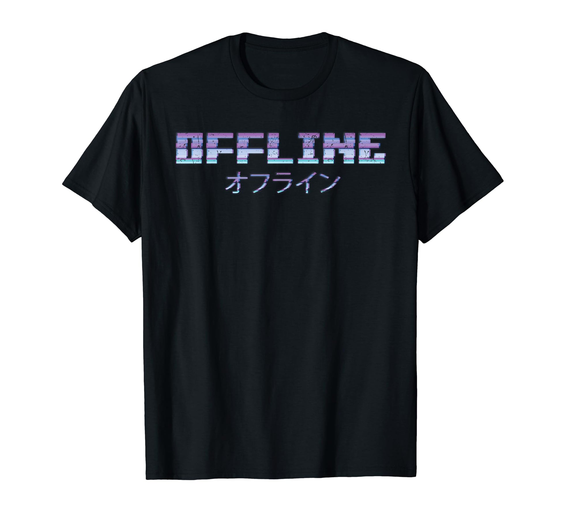 Offline Japanese Egirl Eboy Vaporwave T-Shirt - Graphic Print Men Women - T-Shirt, Sweatshirt, Hoodie
