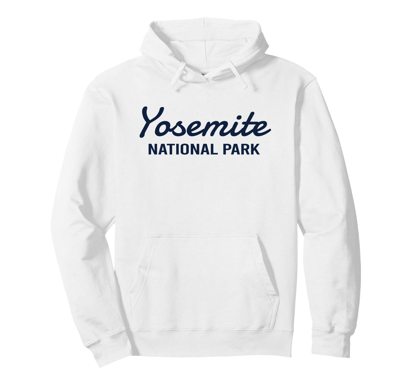 Yosemite National Park Throwback Hoodie - Minimalist Print Men Women - T-Shirt, Sweatshirt, Hoodie