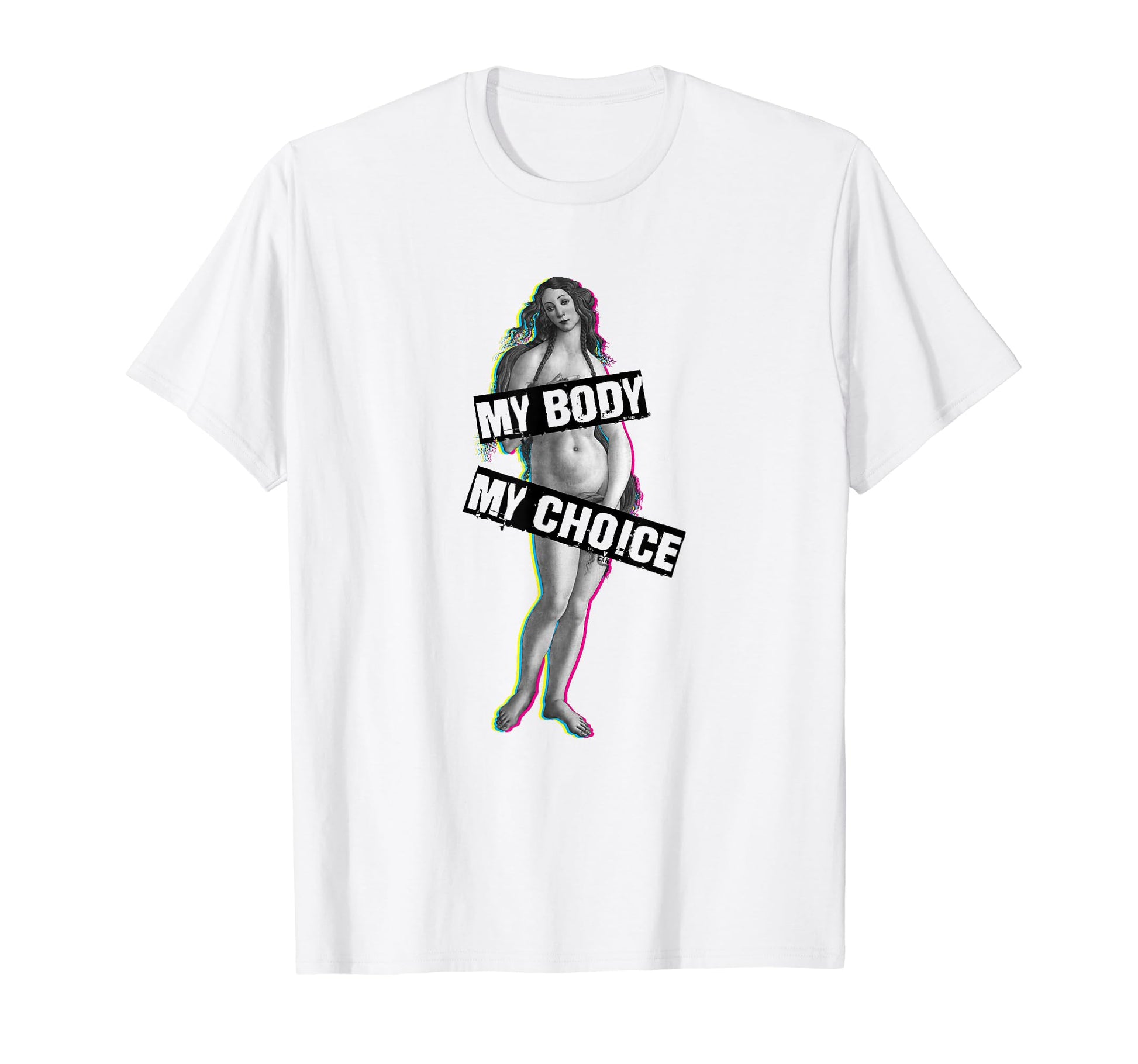 My Body My Choice Birth Venus T-Shirt - Trendy Graphic for Adults - T-Shirt, Sweatshirt, Hoodie