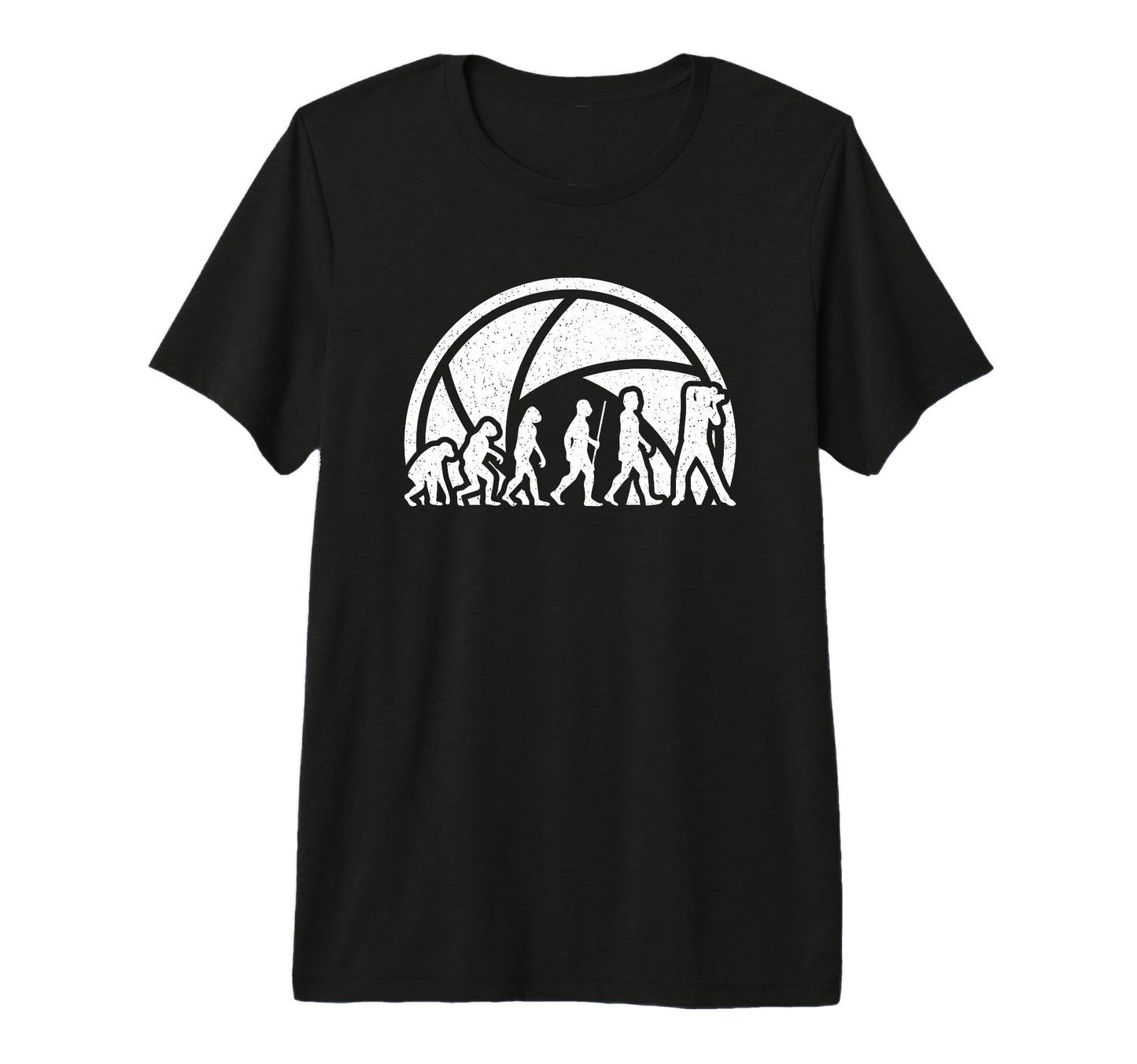 Funny Photographer Evolution Camera T-Shirt - Graphic Print Men Women - T-Shirt, Sweatshirt, Hoodie