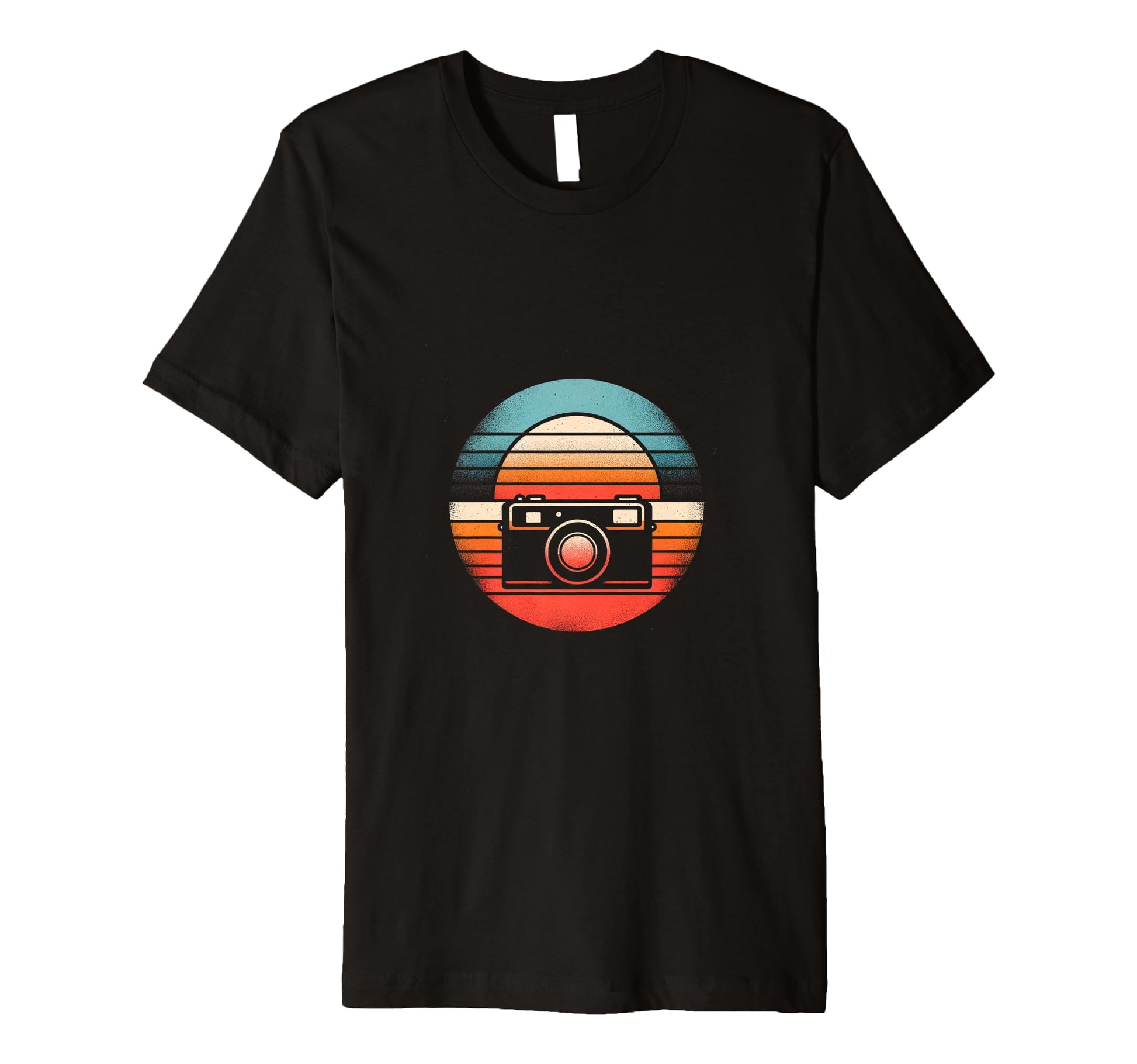 Camera Sunset T-Shirt - Unique Graphic Men Women - T-Shirt, Sweatshirt, Hoodie