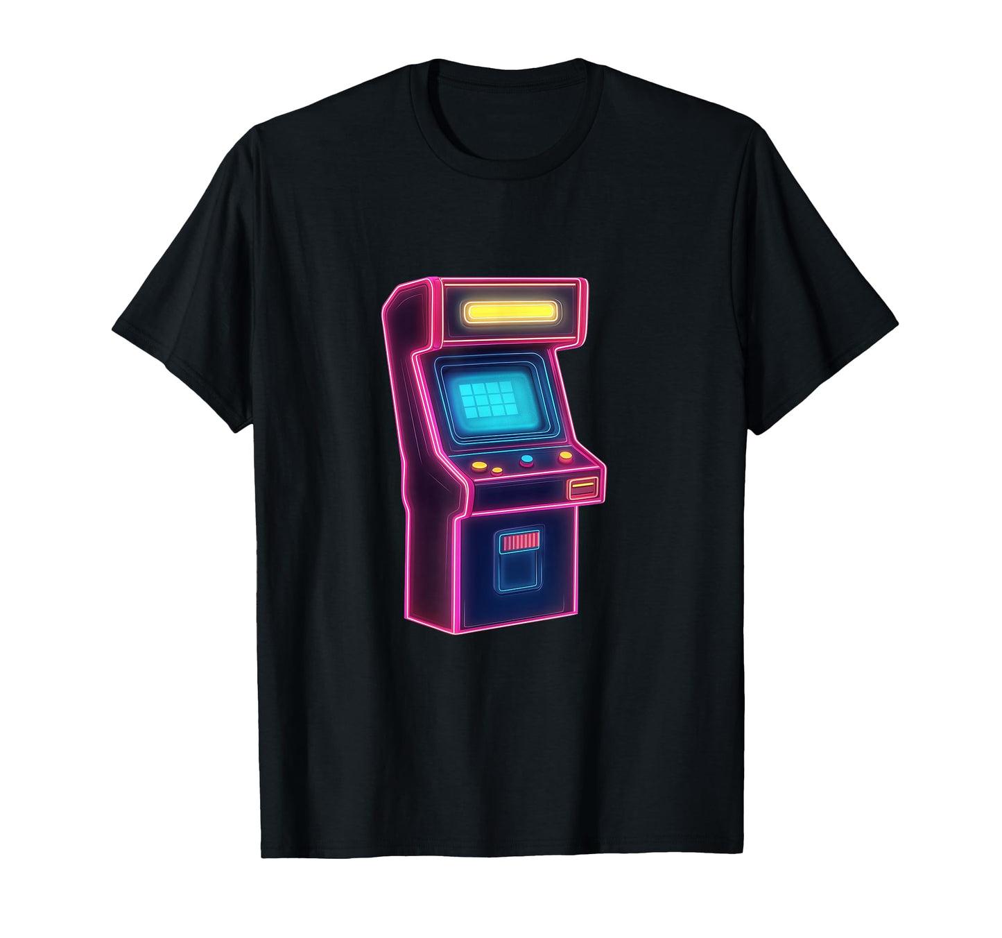 Arcade Machine 80S 90S Vaporwave T-Shirt - Aesthetic Graphic for Adults - T-Shirt, Sweatshirt, Hoodie