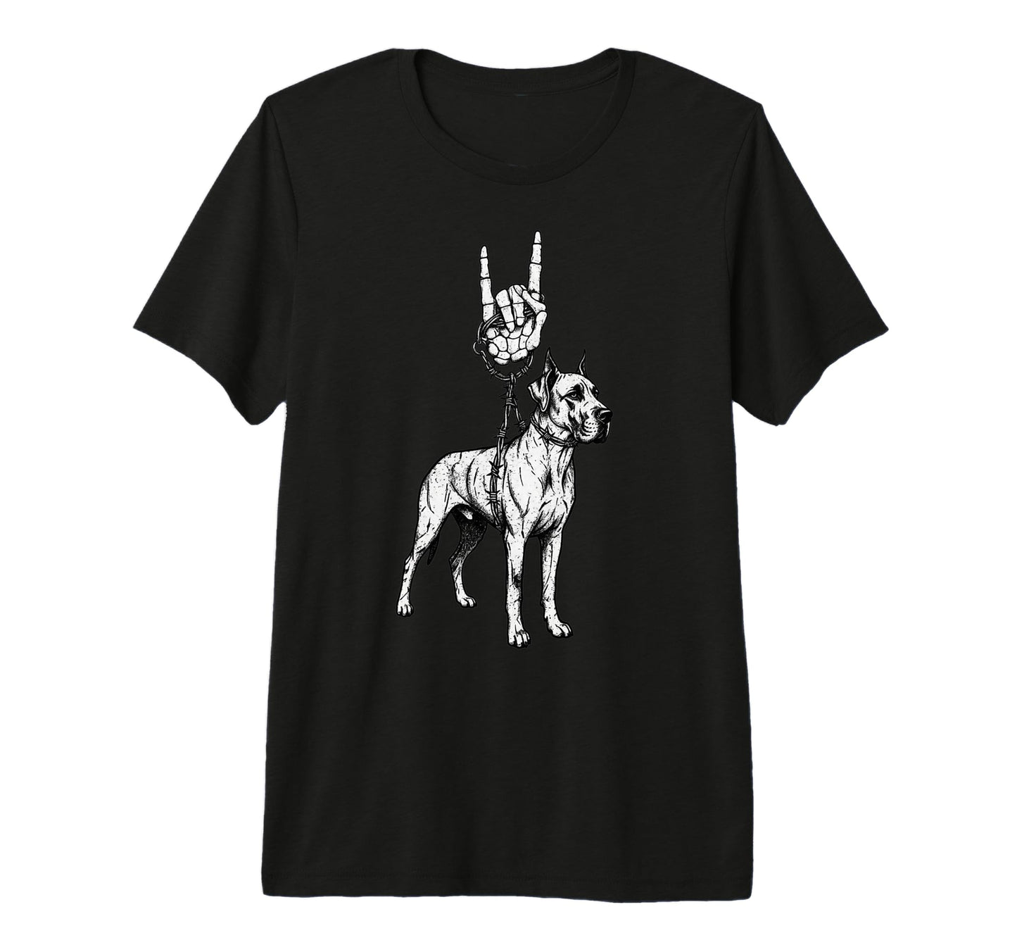Mens Great Dane Dog Breeder Alt Metal T-Shirt - Custom Art Print Men Women - T-Shirt, Sweatshirt, Hoodie