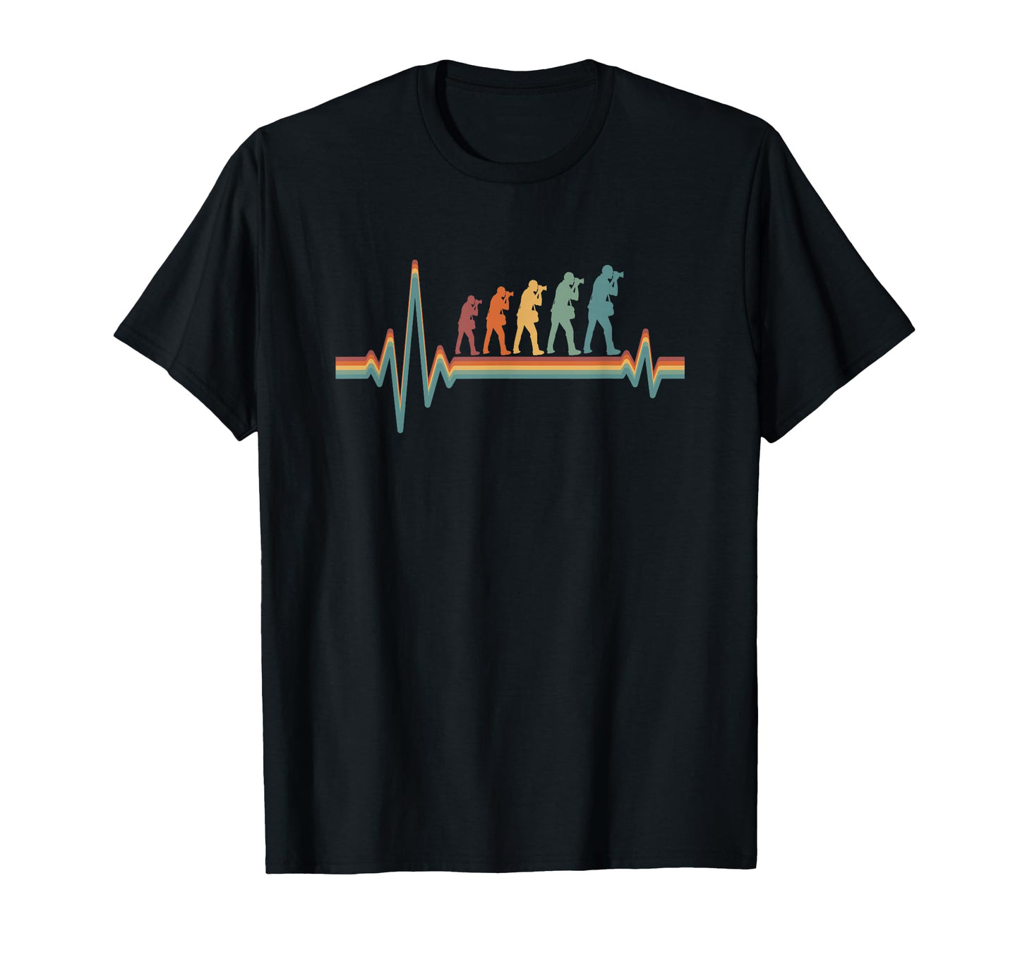Photography Camera Photographer Ekg T-Shirt - Graphic Print for Adults - T-Shirt, Sweatshirt, Hoodie