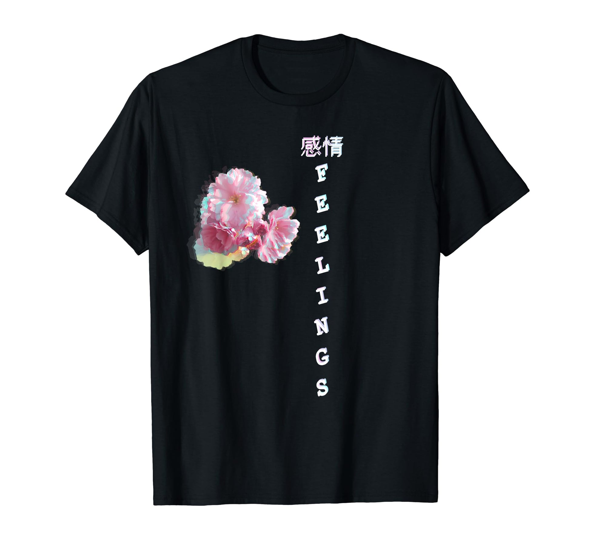 Feelings Aesthetic Vaporwave Anime T-Shirt - Fun Novelty Design Men Women - T-Shirt, Sweatshirt, Hoodie
