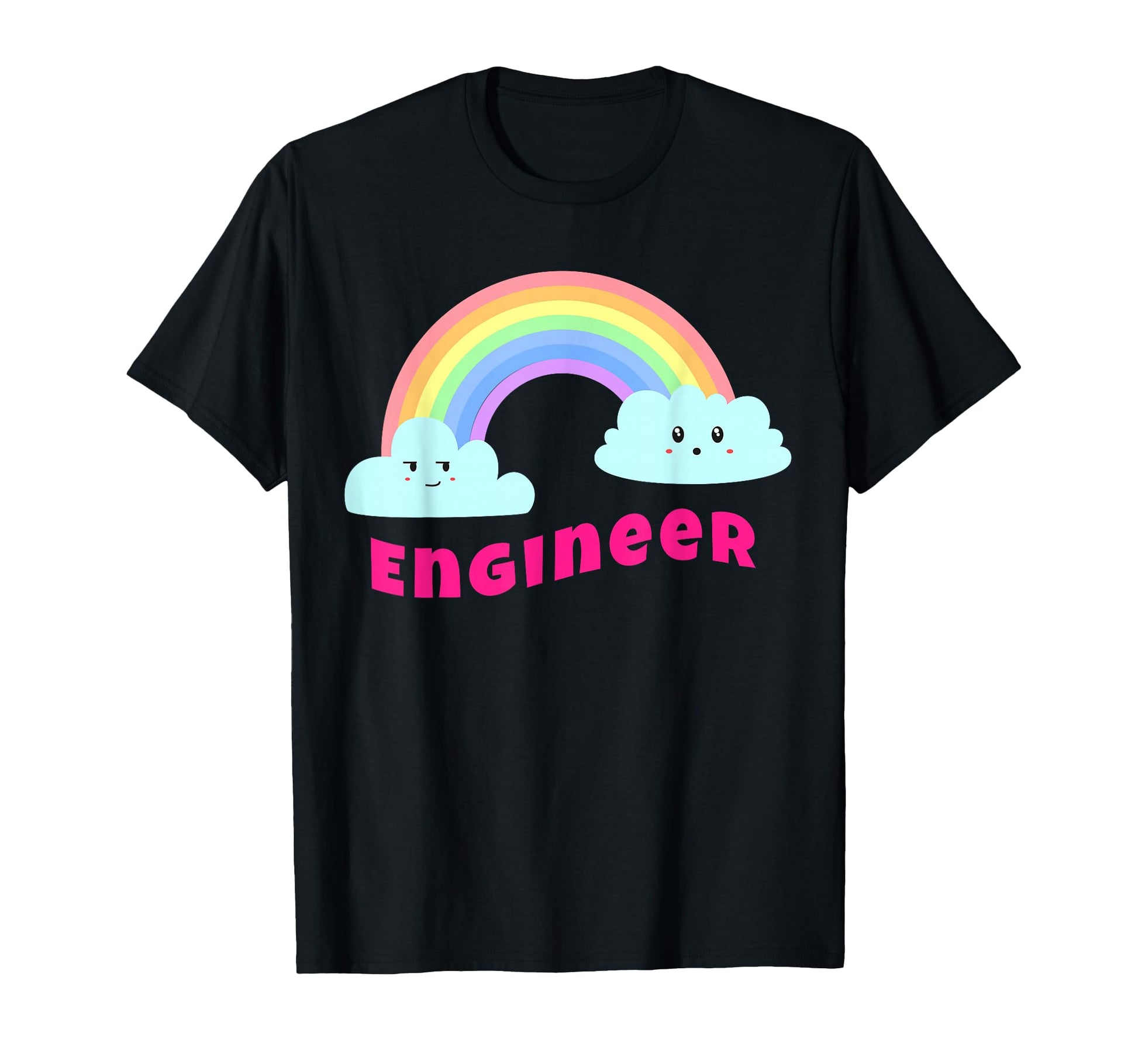 Engineering Sarcastic Rainbow Funny T-Shirt - Trendy Graphic for Adults - T-Shirt, Sweatshirt, Hoodie