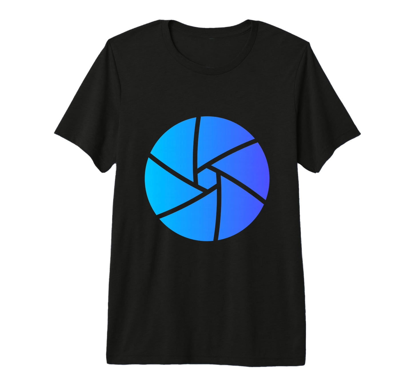 Photography Aperture Camera Lens T-Shirt - Custom Art Print Unisex - T-Shirt, Sweatshirt, Hoodie