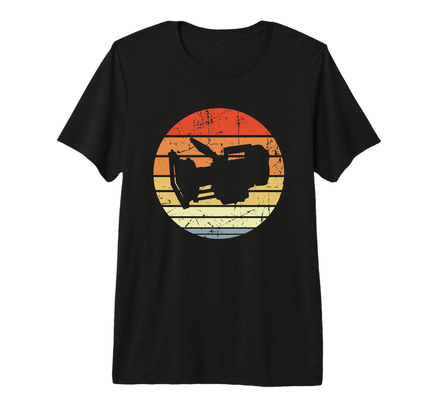 Mens Video Camera Making Movies T-Shirt - Minimalist Print for Adults - T-Shirt, Sweatshirt, Hoodie