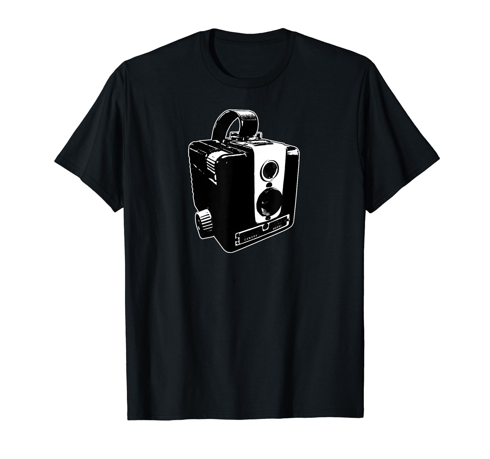 Antique Camera Brownie T-Shirt - Fun Novelty Design Unisex - T-Shirt, Sweatshirt, Hoodie