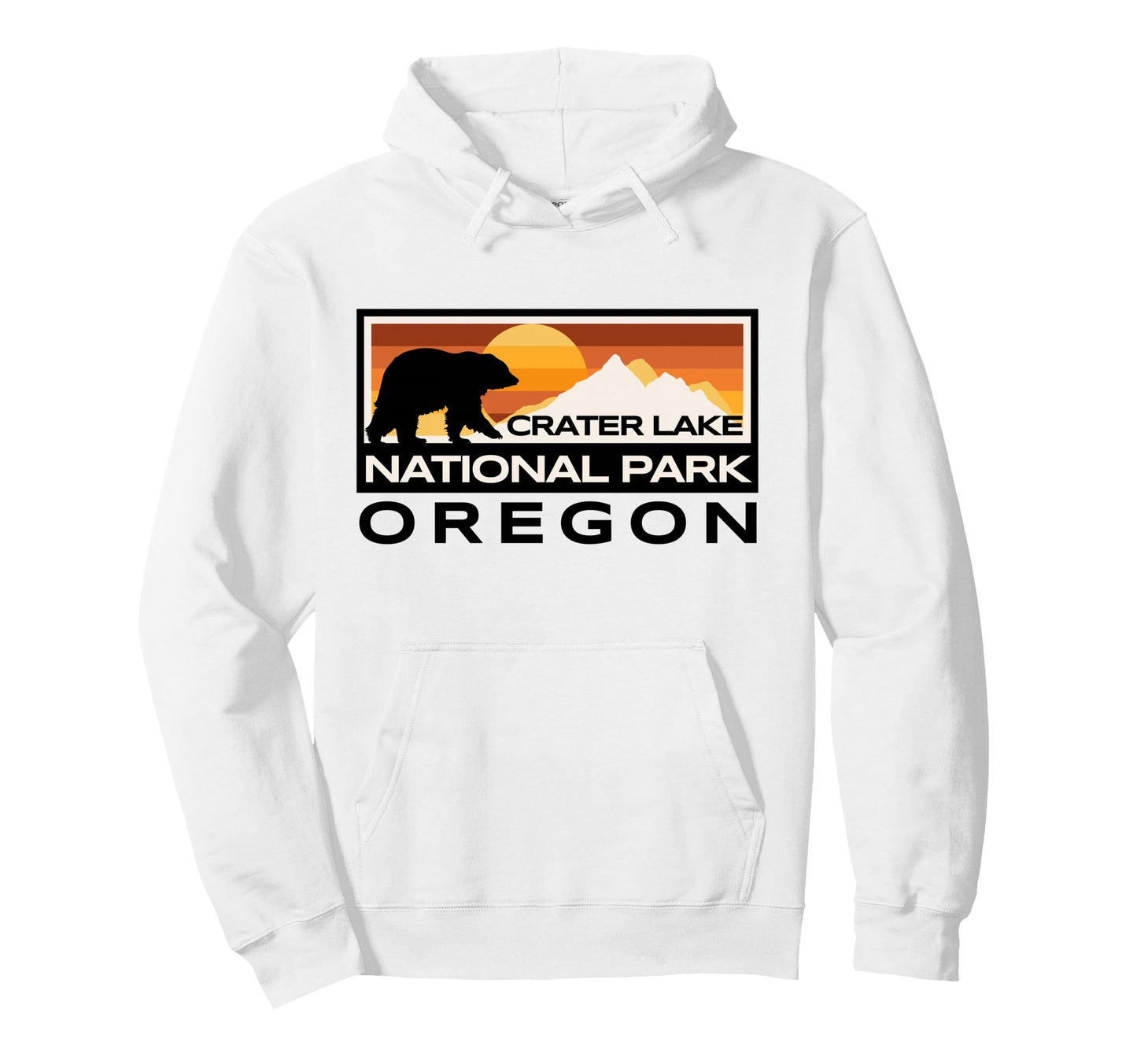 Crater Lake National Park Oregon Usa Sweatshirt - Minimalist Print Unisex - T-Shirt, Sweatshirt, Hoodie