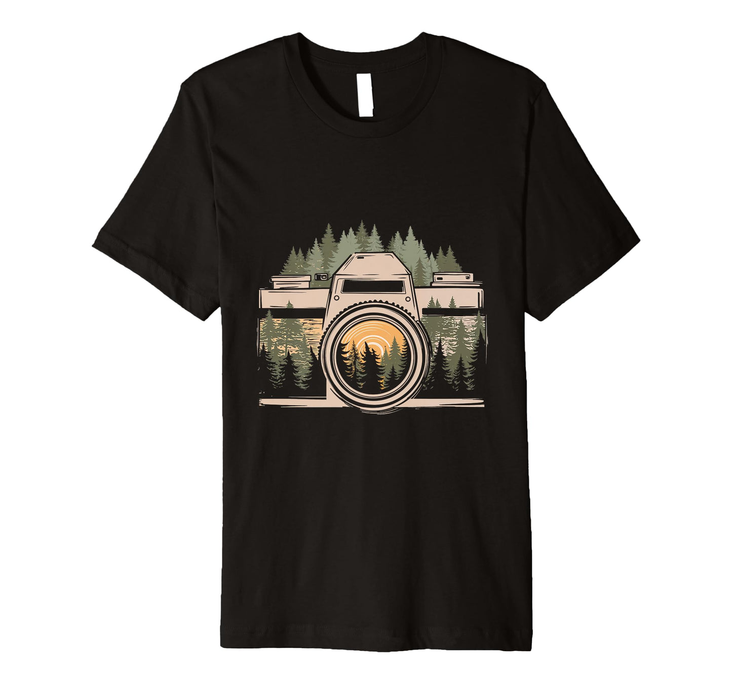 Camera Nature Forest Photography T-Shirt - Streetwear Style Men Women - T-Shirt, Sweatshirt, Hoodie