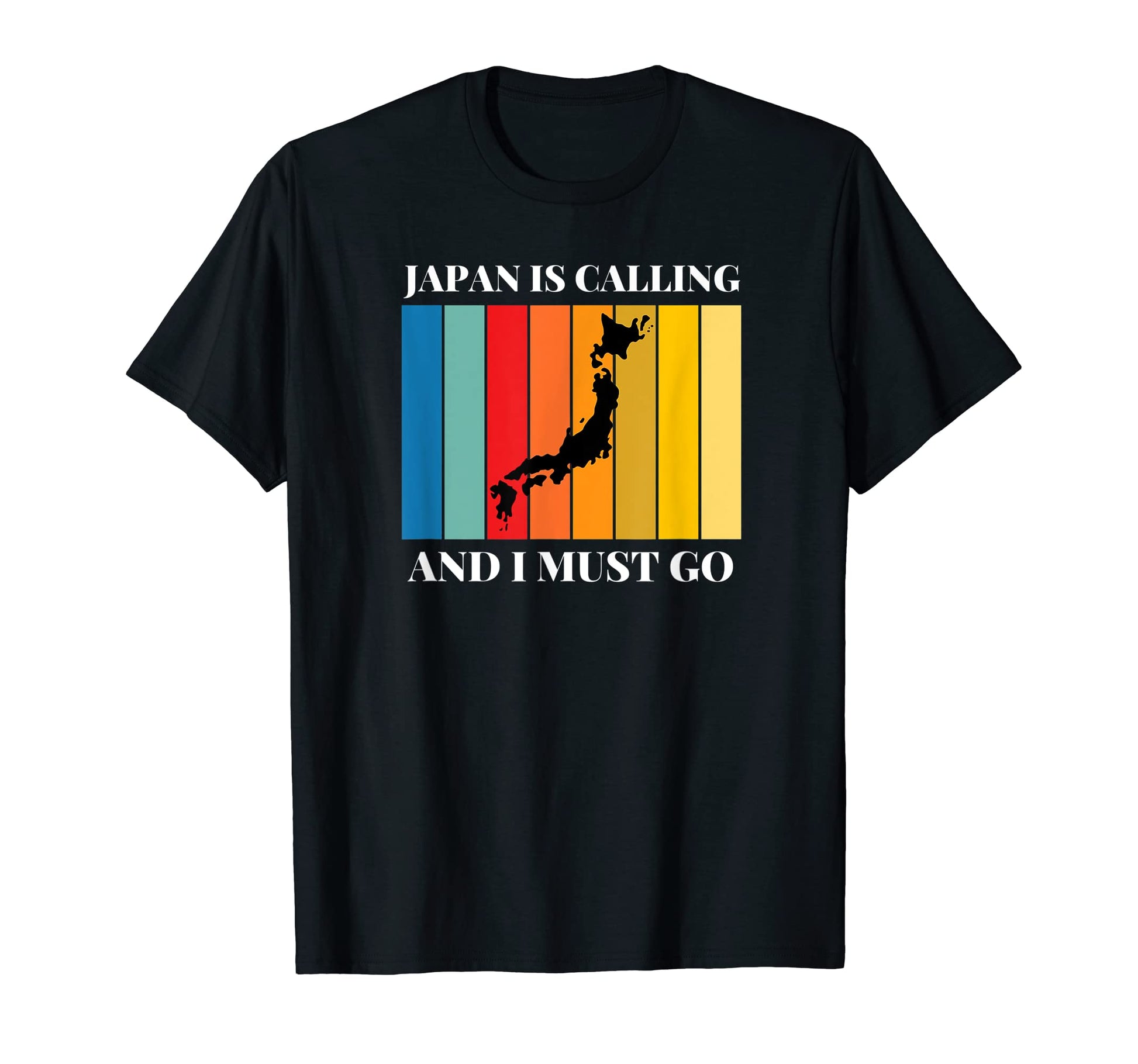 Japan Vacation Travel Asia Rainbow T-Shirt - Novelty Apparel Unisex - T-Shirt, Sweatshirt, Hoodie