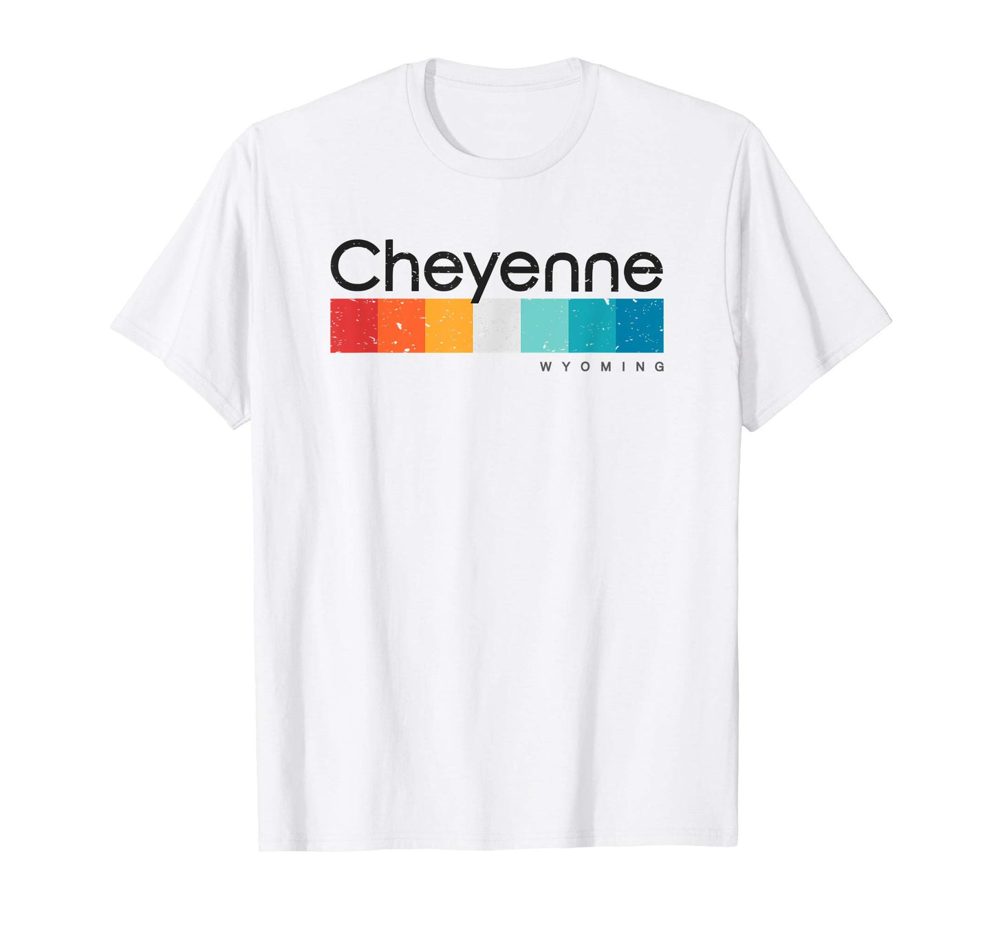 Cheyenne Wy Wyoming Usa T-Shirt - Trendy Graphic for Adults - T-Shirt, Sweatshirt, Hoodie