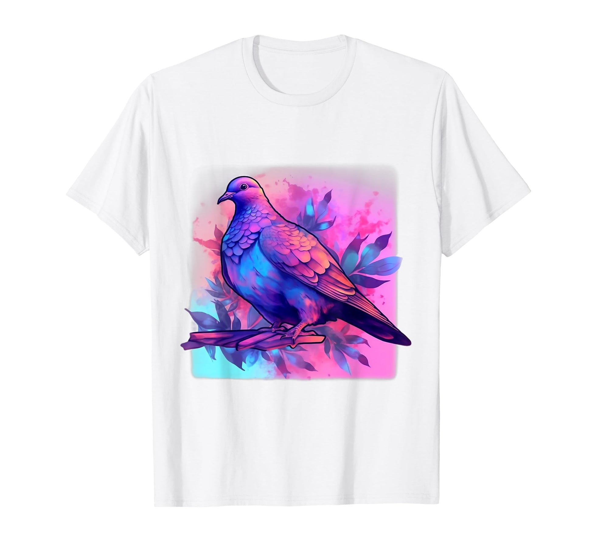 Vaporwave Aesthetic Mourning Dove T-Shirt - Novelty Apparel Men Women - T-Shirt, Sweatshirt, Hoodie