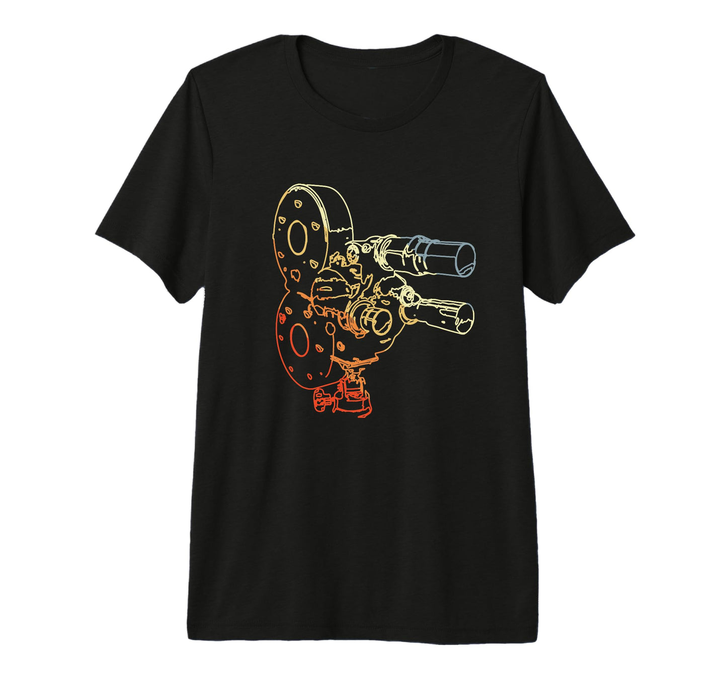 Video Camera Video Producer Camera T-Shirt - Aesthetic Graphic for Adults - T-Shirt, Sweatshirt, Hoodie