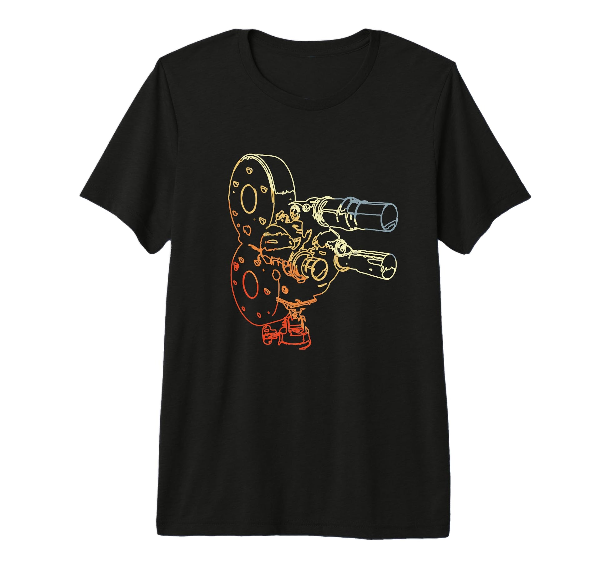 Video Camera Video Producer Camera T-Shirt - Aesthetic Graphic for Adults - T-Shirt, Sweatshirt, Hoodie