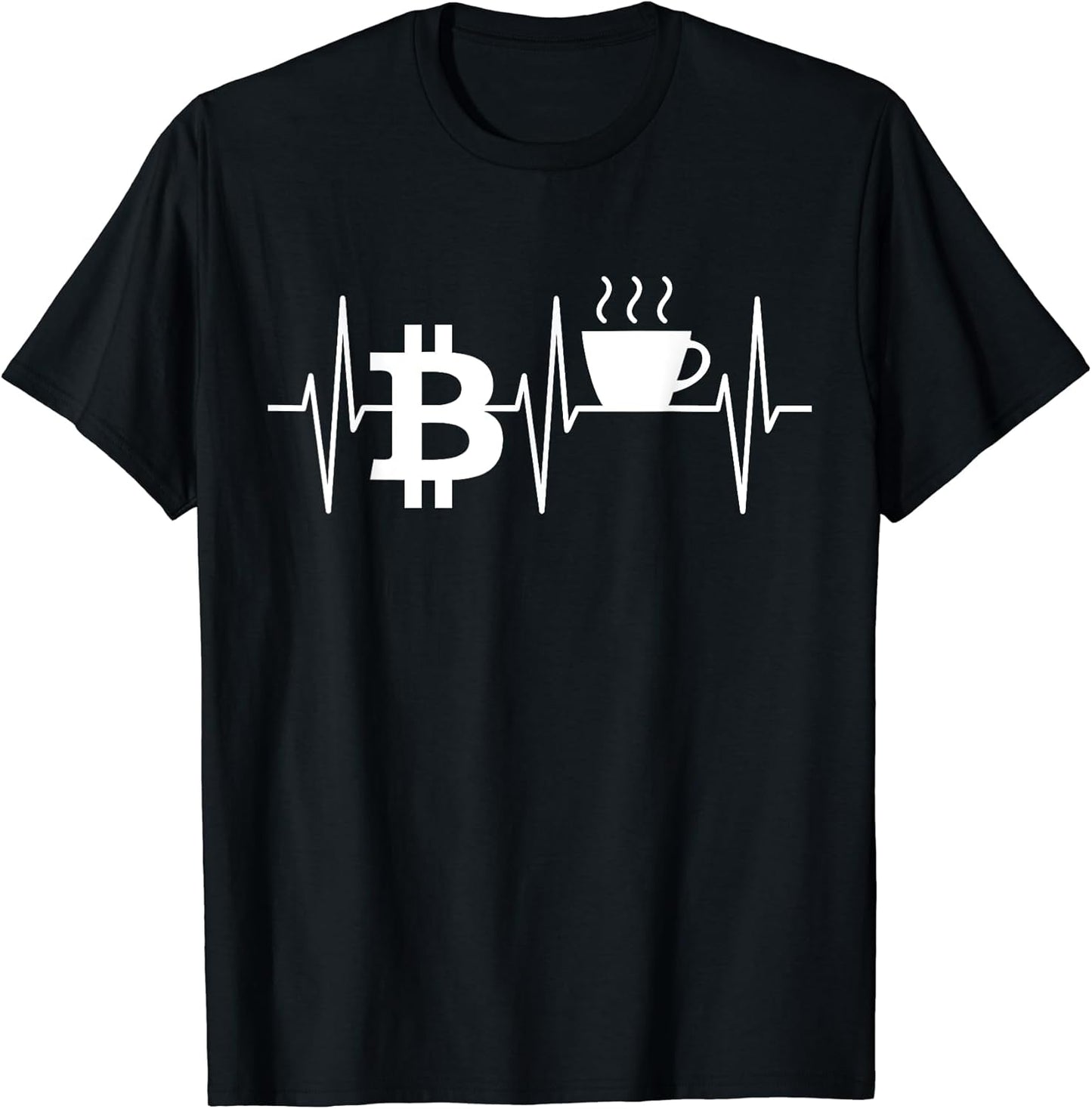 Bitcoin and Coffee TShirtz More - Adult & Kids T-Shirts, Sweatshirts & Hoodies apparel design preview 1