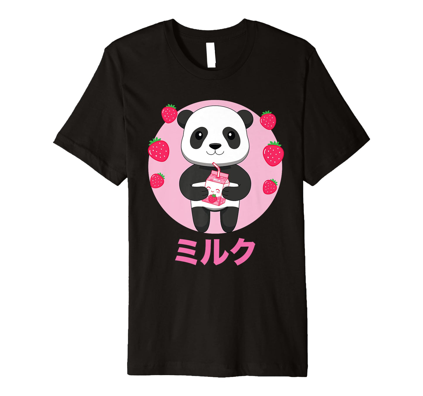 Panda Milkshake Vaporwave Aesthetics T-Shirt - Unique Graphic Men Women - T-Shirt, Sweatshirt, Hoodie