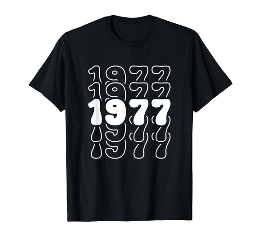 47 Year Old Groovy 47Th Birthday Boho T-Shirt - Custom Art Print Men Women - T-Shirt, Sweatshirt, Hoodie