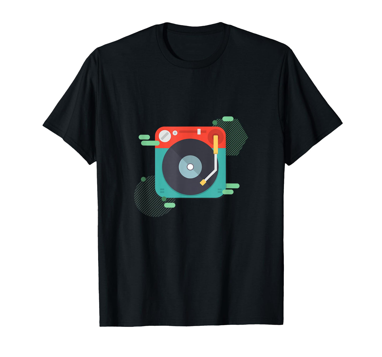 Dj Lp Vinyl Records Music Lover T-Shirt - Fun Novelty Design for Adults - T-Shirt, Sweatshirt, Hoodie