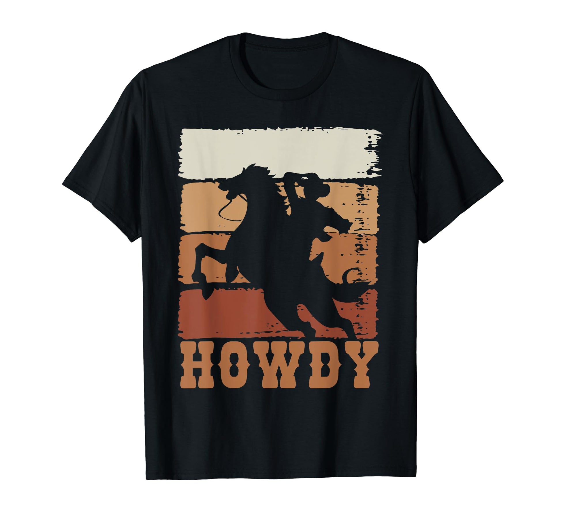 Rodeo Western Country Howdy Horseback T-Shirt - Streetwear Style Men Women - T-Shirt, Sweatshirt, Hoodie