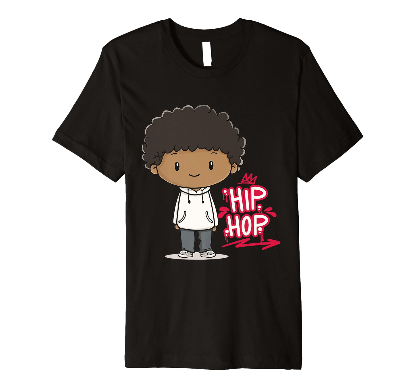 Hip Hop Raised Rap Music Old School T-Shirt - Fun Novelty Design Men Women - T-Shirt, Sweatshirt, Hoodie