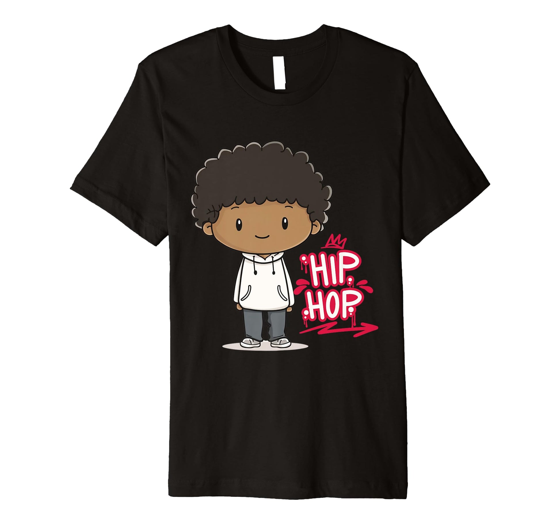 Hip Hop Raised Rap Music Old School T-Shirt - Fun Novelty Design Men Women - T-Shirt, Sweatshirt, Hoodie