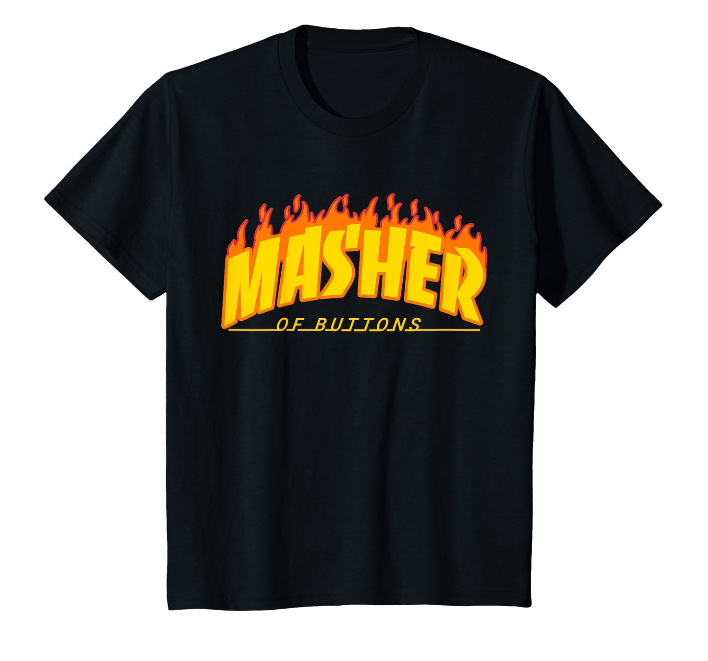 Button Masher Gamer Vaporwave Streetwear T-Shirt - Minimalist Print Unisex - T-Shirt, Sweatshirt, Hoodie